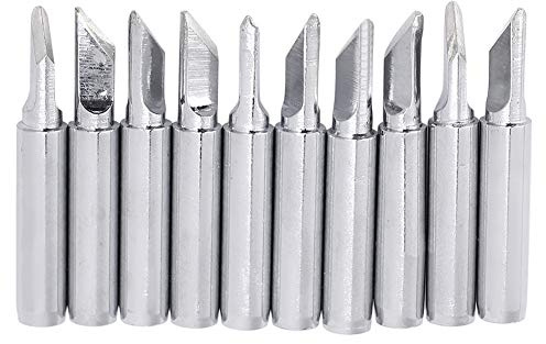 CHICIRIS Calefacción Interna Soldador de Soldadura Punta de Hierro Resistencia a Alta Temperatura Color Libre de Plomo 10 por Ciento Soldador de Soldadura 900 M -t -k
