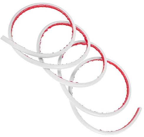 ROMISBABA Soft Rubber Floor Cable Cover White Fireproof Insulated Cord Protector for Heavy Traffic Areas Neat Wire Management Trunking for Indoor Outdoor Use Electrical Cable Hider for