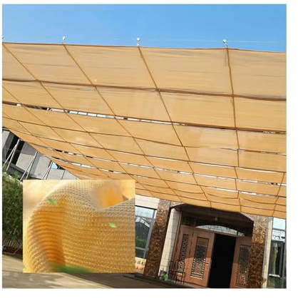 Voile d'ombrage rétractable et imperméable pour pergola d'extérieur, toile de toit de rechange (l 2,4 x L 20 m/l 7,87 x L 19,8 m) - Améliorez le confort de la terrasse