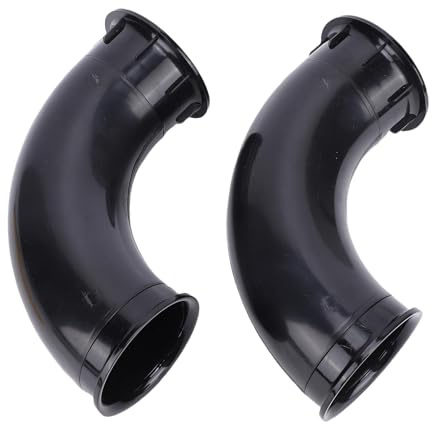 WOHPNLE Tubo porta altoparlante da 2 pezzi, tubo bass reflex con struttura in ABS, presa d'aria per subwoofer per armadi per altoparlanti PA DJ e sistemi audio da palco