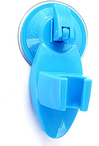 OUNONA Support Pommeau Douche Ventouse Sans Percage 5.12X1.77X2.75 Pouces Fixation Rapide Réutilisable Pour Salle De Bain Avec Adhérence Vapeur Facile Installation