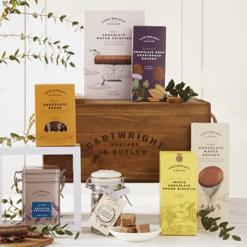 Cartwright & Butler | Cesto per cioccolatini | Cesto per alimenti | Confetteria di lusso | Cesti regalo | Buon compleanno | Anniversario | Grazie | Data Night | Congratulazioni | Natale