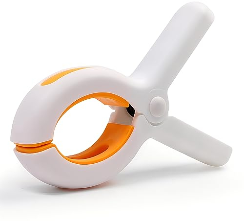 Beach Towel Clips Pegs for Sunbed - Coideal 6 Pcs Large Plastic Clips Clothes Pins Laundry Clamps for Pool Chairs, Sun Lounger Cruise