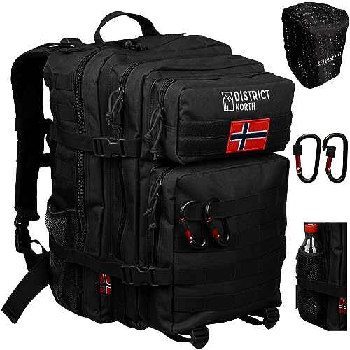 District North Parent Rucksack Complete (Schwarz, 25l)