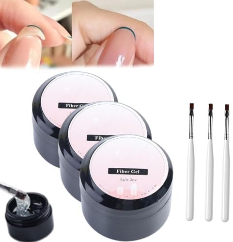 Nail Repair Protection Gel,Nail Repair Kit for Split Natural Nail, Nail Repair Gel,Nail Repair For Damaged Nails,Instant Cracked Nail Repair Gel,Easy Quick Fix (3Pcs)