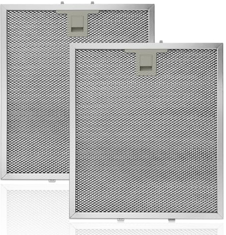 2 Pcs W10169961A Range Hood Filter 12 X 10-1/2 Compatible with Whirlpool Ikea Range Hood WVW75UC6DS1 WVWA5UC6HN0 WVW75UC6DS2 GXI6536DXS4 GXI6536DXS3 UXT5536AAS3 UXT5530AAS3 UXT5530AAS2