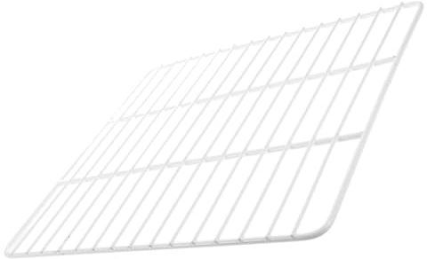 SHINEOFI Ripiano in Filo di Ferro Bianco per Congelatore Verticale Divisorio a Rete Ottimizzato per Flusso D'aria Uso Multiplo per Cucine Familiari e Ristoranti