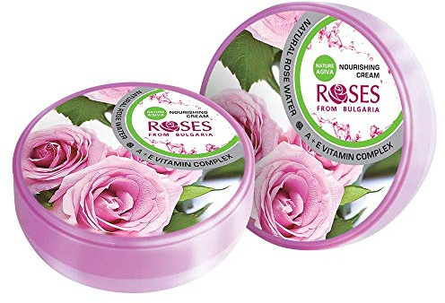 Rose from Bulgaria Crema Nutriente con Acqua di Rosa Naturale & A + E Vitamina Complex