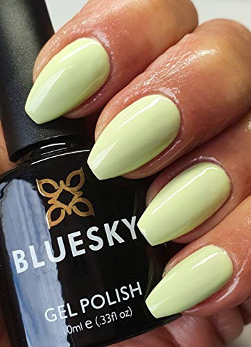 Bluesky LIME PASTEL GREEN PEANUT ICE CREAM SS2013 SUMMER PARTY SS2013 Nail Gel Polish UV LED Soak Off 10ml