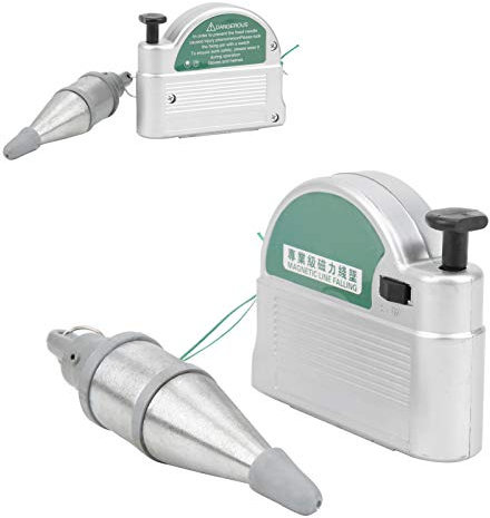 Bobine magnetiche da 6 m, martello in filo di acciaio legato, strumenti di misurazione della caduta della linea verde per la decorazione della casa nell'industria edile