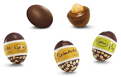 Ovetti Caffarel Piemonte Cioccolato al Latte o Fondente 1Kg SENZA GLUTINE