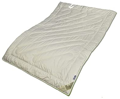Garanta Bio-Hanf Duo-Warm-Steppbett (GOTS) St??rke Duo-Warm Gr??? e 155x220 Bezug: 100% Baumwolle/F??llung: 60% Hanf/40% Wolle