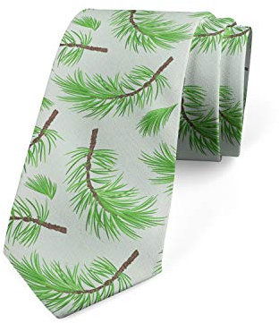FJAUOQ Corbata moderna multicolor para hombre, Verde lima, verde helecho, Taille unique