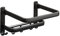 DKRAHRJJ Towel Rack, Multifunctional Storastand Foldable Wall Mounted Washstand Basin Rack/Double Rod and Hoo