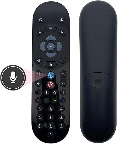 Telecomando vocale compatibile con Sky Q Box, TV Box, Mini Box e Silver Box con funzione di ricerca vocale, nessuna programmazione richiesta