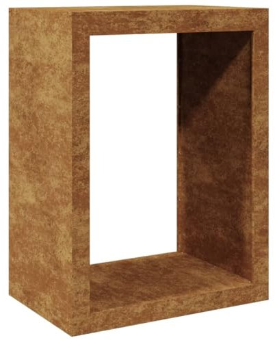 Genérico Holzregal 60 x 40 x 80 cm oder Rost, wenjingqi-851002