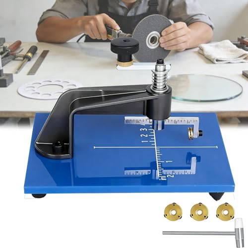 Kit de herramientas para cortar vidrio DIY, herramienta para cortar vidrio redondo, adecuada para cortar vidrio de color y manualidades de bricolaje.