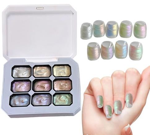 Vernis semi-permanent à peindre pour ongles Palette de manucure à effet | Palette de vernis à peindre Pour salon, , fête, spa, studio, débutantes,