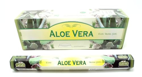 ALOE VERA INCENSE STICKS x 120 importazione indiana classica bastoni josh STRONG