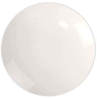 Villeroy und Boch For Me Speiseteller, 29 cm, Premium Porzellan, Weiß