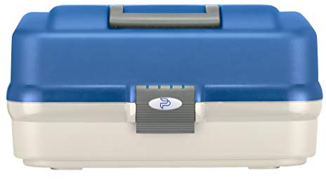 Plastica Panaro 145585, Angelkoffer Unisex Erwachsene, Weiß und Blau, 396 x 235 x 203 mm