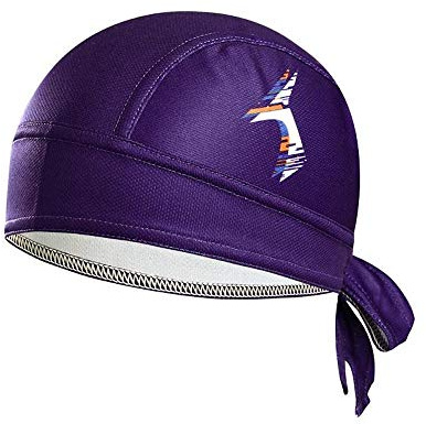 Cabirol Bandana Ciclismo Unisex – Gorro Bajo Casco Transpirable y Ligero Absorbe el Sudor Protección UV Secado Rápido para Bicicleta Moto y Deportes Outdoor - (Signal)