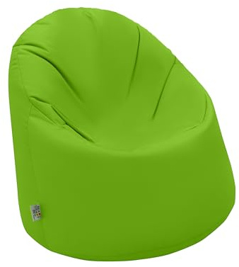 Ready Steady Bed Sedia a sacco per bambini | Comodo sedile BeanBag per interni ed esterni | Mobili per bambini resistenti all'acqua | Design ergonomico Durevole Comodo (Lime)
