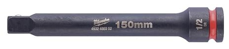 Milwaukee 1/2 150mm HEX Impact Socket Extension