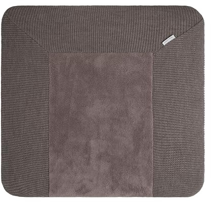 Baby's Only - Baby Wickelauflagenbezug 75x85 cm - Wickelauflage Hope - Strickbezug für Wickelunterlage - Bezug für Jungen und Mädchen - Hazel Brown
