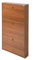 Linea Azzurra Scarpiera Serena Scarpiera Legno Nobilitato Melaminico 3 Ante e Ripiani 108x65x15cm Made in Italy per Ingresso, Soggiorno, Esterno, Camera da Letto