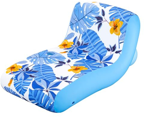 Bestway Poolliege Blissfull Drifter mit Textilbezug 176 x 107 cm