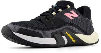 New Balance Women's Minimus TR V2 Cross Trainer, Phantom/Black/Cyber Jade, 8.5 W