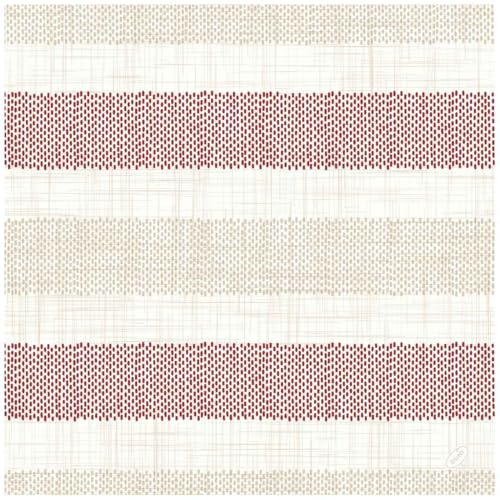 Duni Rigato Bordeaux Classic Serviette 40x40cm 4lagig 50 Stück
