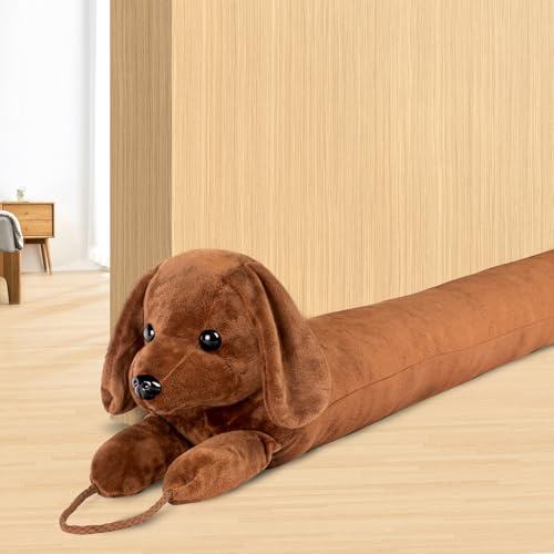 Boudin de porte pour portes, 92 cm Boudin de porte lourd Boudin de porte pour fenêtres Bouledogue sous la porte Boudin de porte bloqueur de bruit pour porte en bas Joint d'étanchéité d'air Isolation