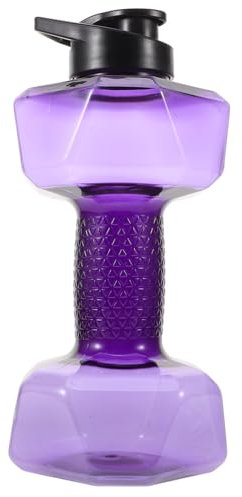 Haltère Bouilloire Gourde de Fitness 1500ml PP Portable