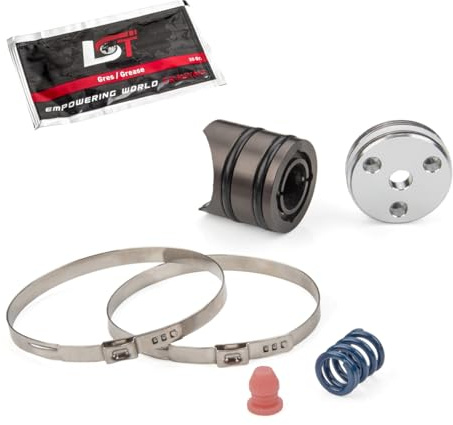LST Lenkgetriebe Druckstück Teilesatz (6er Set) kompatibel mit Mercedes-Benz C-Klasse W205 S205 A205 C205 E-Klasse W213 S213 A238 C238 – reduziert Lenkspiel & Geräusche, für Wartung & Instandsetzung