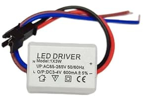 1/5PCS Piccolo Mini LED Driver 1W - 3W 260mA 450mA Alimentatore a corrente costante for faretti a led(450Ma 3x1w,1pc)