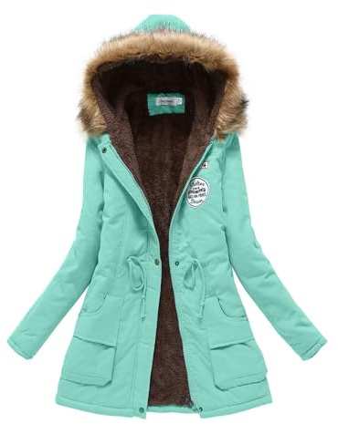 Chaqueta corta de pana para mujer, con cuello abotonado, con bolsillos en el pecho, manga larga, vintage, casual, ropa exterior, ligera, para otoño, moda, uso diario, verde menta, XL