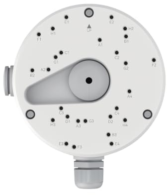 Reolink Anschlussdose für Dome IP Kameras, RLA-JBL1 | Kompatibel mit Dome Kameras, RLC-520A, RLC-820A, RLC-843A, RLC-1224A, FE-P, E1 Outdoor Serie, Duo Serie, OMVI Serie