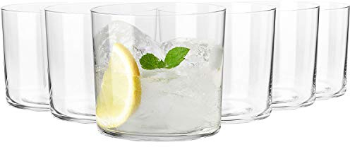 Krosno Altos Vasos Copas de Cerveza Cider | Conjunto 6 Piezas | 350 ML | Mixology Collection | Perfectos para Uso en Casa, Restaurante y en Fiestas | Apto para Lavavajillas