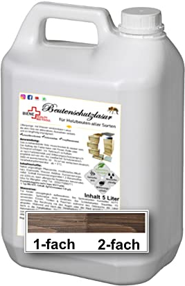 Biene+ Beutenschutz Lasur Eiche 5l im Kanister