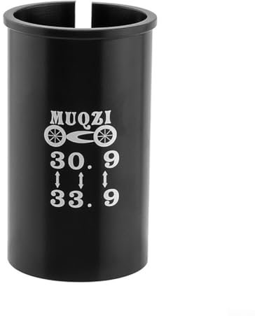 Fahrrad-Sattelstützen-Rohr-Adapter, Aluminiumlegierung, Reduzierhülse, Sattelstützen-Rohradapter, , Rennrad, Reduzieradapter, Konverter (30,9–33,9)