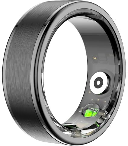 Smart Ring Fitnss Tracker frequenza cardiaca monitor sonno ossigeno nel sangue anello salute anello fitness contapassi calorie contapassi modalità esercizio anello sportivo impermeabile 5ATM anelli