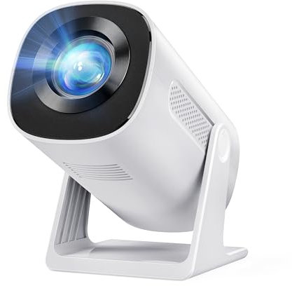 YOTON【Auto Keystone】Mini Proiettore Bluetooth- Y4 Proiettore Portatile 1080p Full Hd Supporto, 270°Rotabile, Proiettore Home Theater da 200 pollici, Bluetooth Proiettore da Esterno per iOS/PC/TV Stick