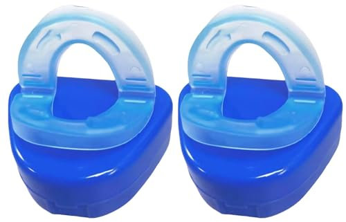 Anti Ronflement Orthese | 2 Pièces Attelle Anti-ronflement | Embout Buccal Anti-ronflement | Protège-dents Anti-ronflement | Contre Le Bruxisme Et Le Ronflement Pour Hommes Et Femmes