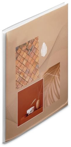 Hama Einbandalbum, weich, Singo II, für 80 Fotos 10 x 15 cm, Terrakotta