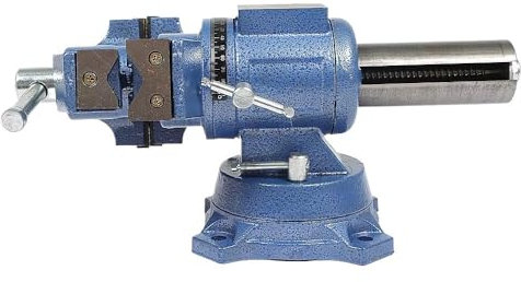 ZHHYGMD Garden Accessories 4 Multipurpose Vise Bench Vise Heavy Duty Multi-Jaw Vise 360-Degree High performance