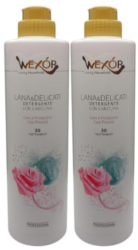 Lana&Delicati, Detergente con Lanolina, Cura e Protezione Capi Preziosi, 750ml (2 Unità)