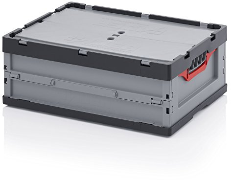 Profi-Faltbox 60 x 40 x 22 med lock inklusive gratis tulllager