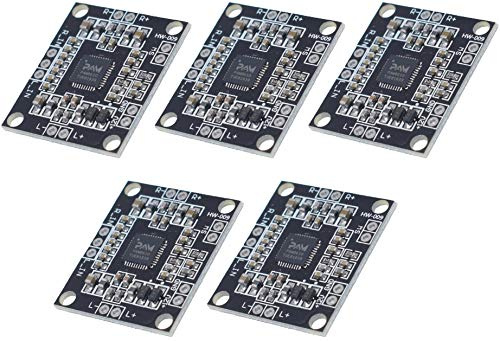 5pcs PAM8610 Power Amplifier Board 2x15W Amplifier Digital Two-Channel Stereo